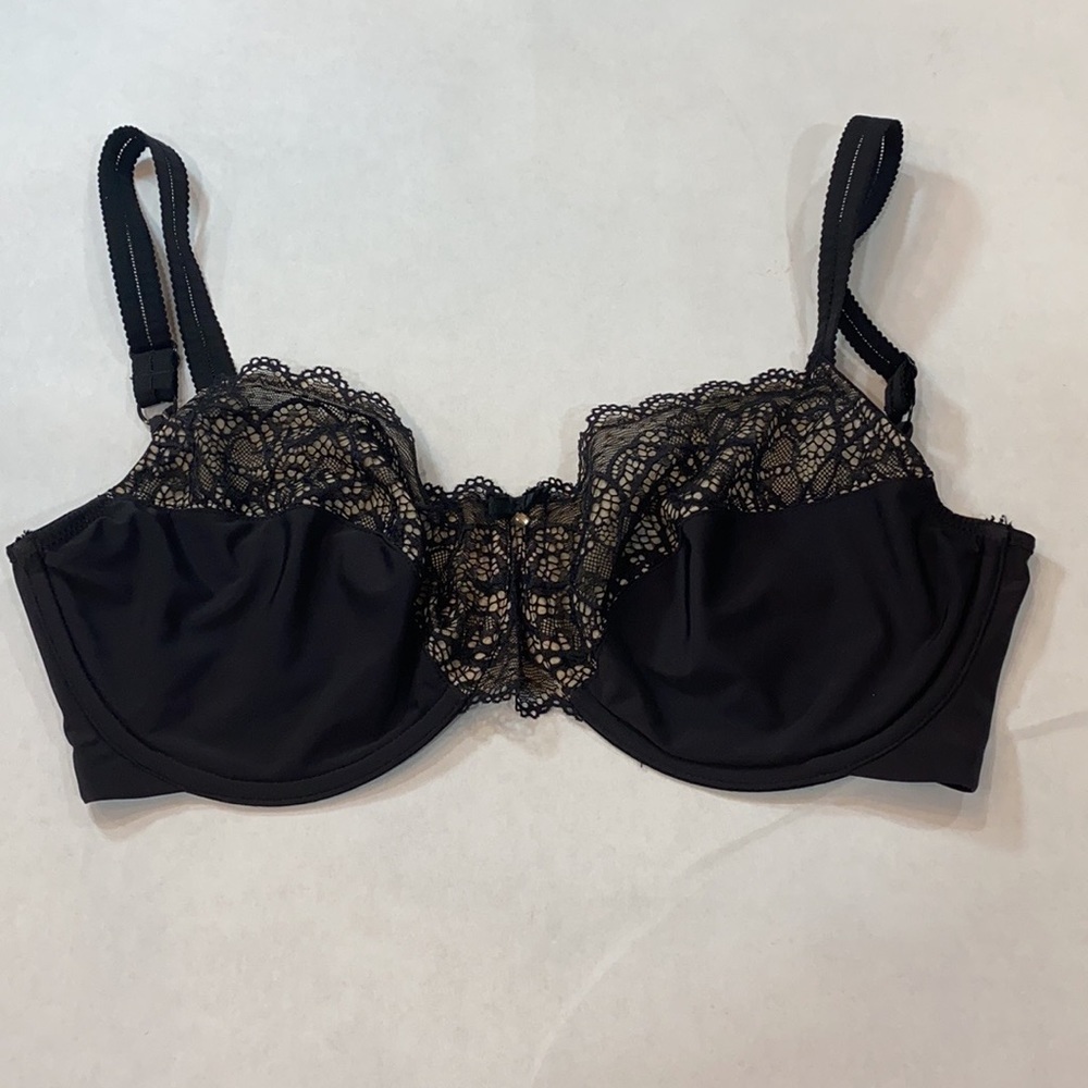 5 for $25 Bali‎ unlined bra black lace